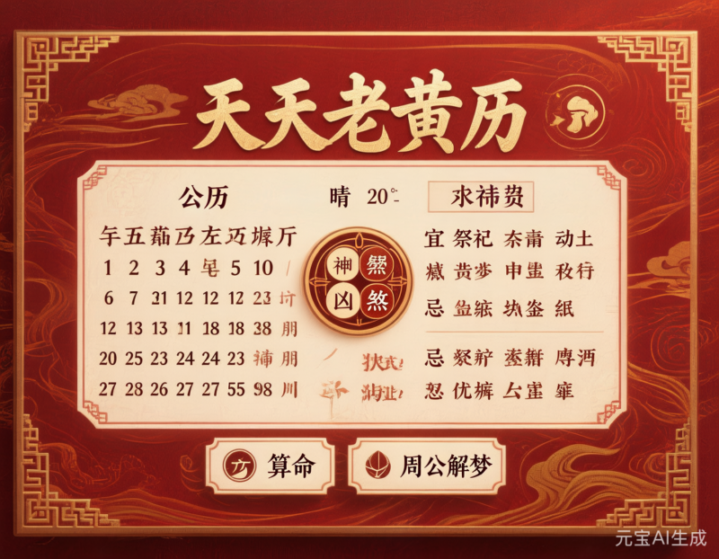 安卓天天老黄历 v2.5 绿色版本-售乐资源网